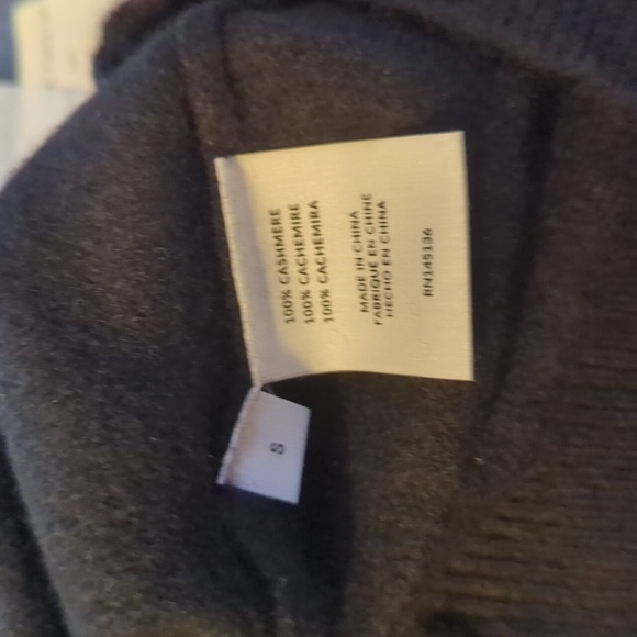 NWT - Naadam 100% Cashmere Short Sleeve cropped pullover - Picture 7 of 9